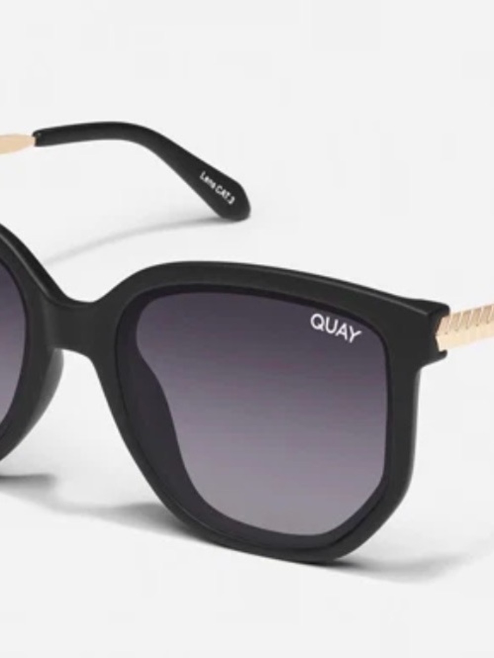Quay Australia Black Sunglasses - Coffee Run